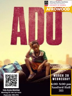 ADU Afrowood Movie Flyer